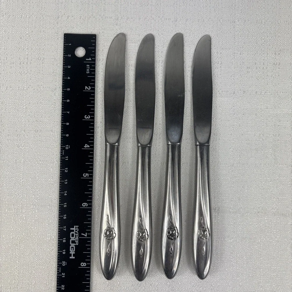 Sears Roebuck Provincial‎ Rose Butter Knife 8 1/2